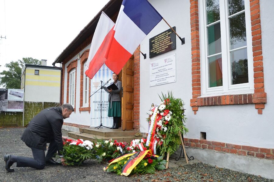 82. rocznica zamordowania więźniarek niemieckiego podobozu KL Auschwitz Bor/Budy. Fot. Janusz Ślęzak (IPN)