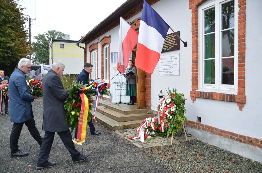 82. rocznica zamordowania więźniarek niemieckiego podobozu KL Auschwitz Bor/Budy. Fot. Janusz Ślęzak (IPN)