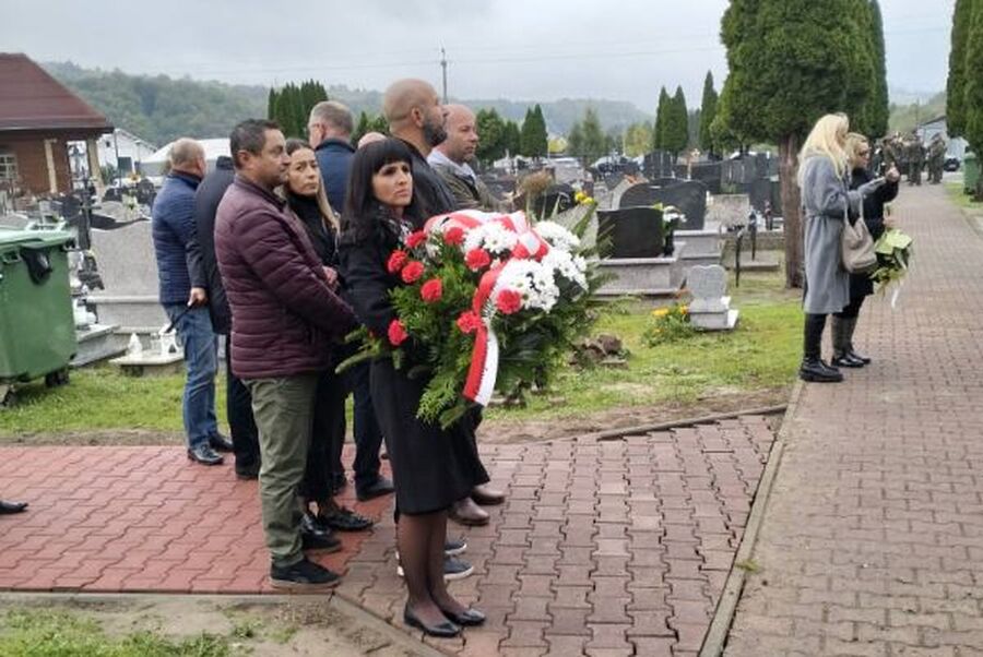 Pogrzeb kpt. Jana Brzeskiego w Rytrze