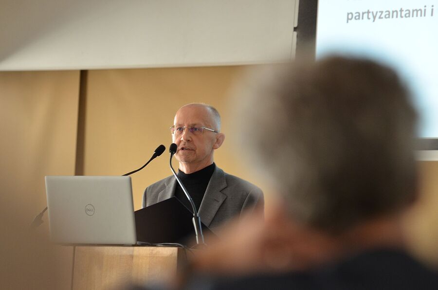 Sympozjum naukowe o Adolfie Karlu Landlu w Krakowie. Fot. Janusz Ślęzak (IPN)