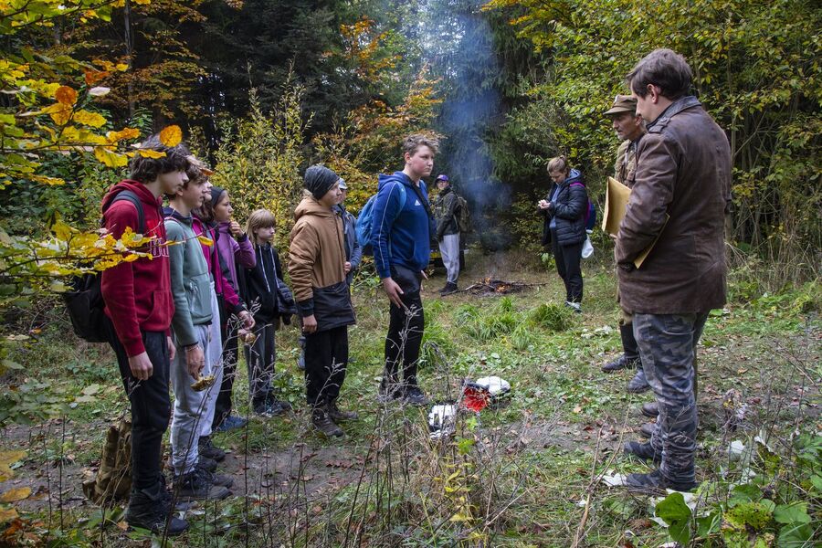 XIX Rajd Szlakami Żołnierzy Wyklętych mjr. Józefa Kurasia „Ognia”. Fot. Agnieszka Masłowska (IPN)