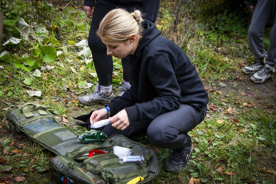 XIX Rajd Szlakami Żołnierzy Wyklętych mjr. Józefa Kurasia „Ognia”. Fot. Agnieszka Masłowska (IPN)