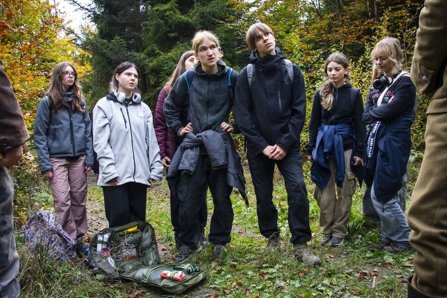 XIX Rajd Szlakami Żołnierzy Wyklętych mjr. Józefa Kurasia „Ognia”. Fot. Agnieszka Masłowska (IPN)