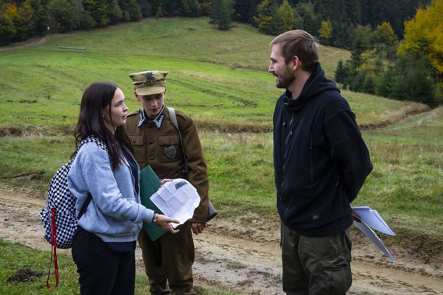 XIX Rajd Szlakami Żołnierzy Wyklętych mjr. Józefa Kurasia „Ognia”. Fot. Agnieszka Masłowska (IPN)