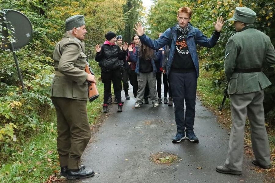 XIX Rajd Szlakami Żołnierzy Wyklętych mjr. Józefa Kurasia „Ognia”. Fot. IPN