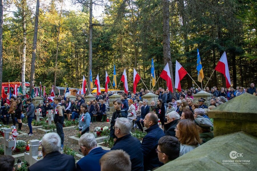 80. rocznica rozbicia oddziału „Regina II” z 1. Batalionu „Barbara” 16 pp. AK. Fot. Gminne Centrum Kultury, Czytelnictwa i Promocji w Rzepienniku Strzyżewskim
