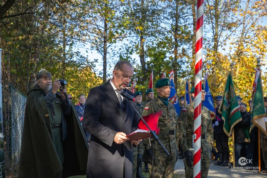 80. rocznica rozbicia oddziału „Regina II” z 1. Batalionu „Barbara” 16 pp. AK. Fot. Gminne Centrum Kultury, Czytelnictwa i Promocji w Rzepienniku Strzyżewskim