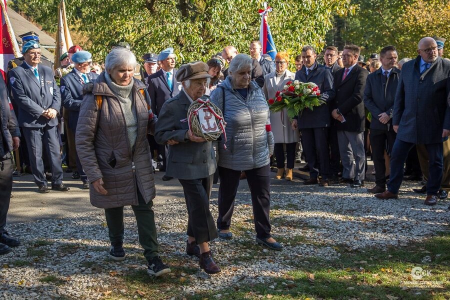 80. rocznica rozbicia oddziału „Regina II” z 1. Batalionu „Barbara” 16 pp. AK. Fot. Gminne Centrum Kultury, Czytelnictwa i Promocji w Rzepienniku Strzyżewskim
