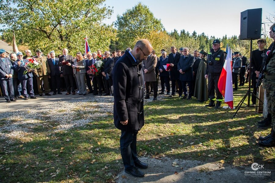 80. rocznica rozbicia oddziału „Regina II” z 1. Batalionu „Barbara” 16 pp. AK. Fot. Gminne Centrum Kultury, Czytelnictwa i Promocji w Rzepienniku Strzyżewskim