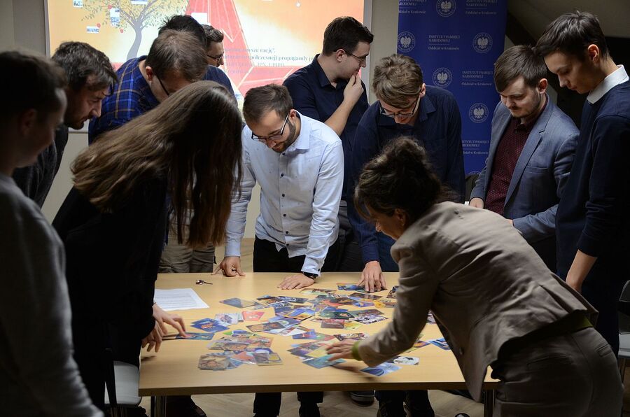 Seminariów dla studentów o propagandzie politycznej. Fot. Janusz Ślęzak (IPN)