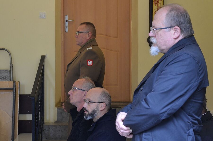 Uroczystości pogrzebowe Tadeusza Kościółka w Krakowie. Fot. Janusz Ślęzak (IPN)