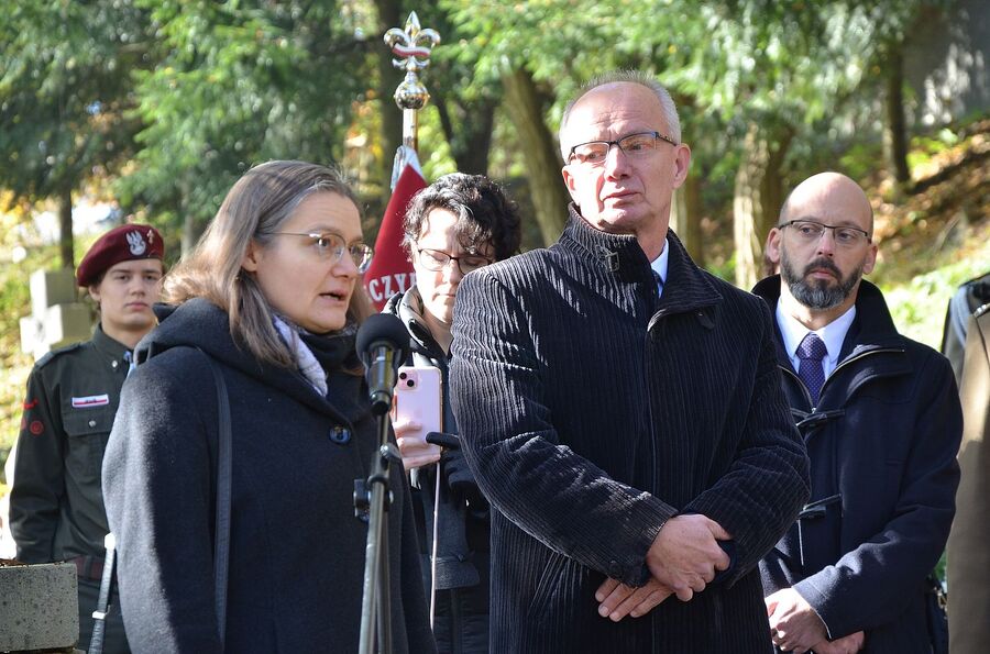 Uroczystości pogrzebowe Tadeusza Kościółka w Krakowie. Fot. Janusz Ślęzak (IPN)