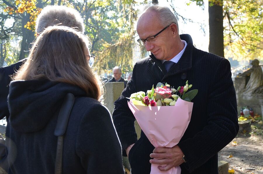 Uroczystości pogrzebowe Tadeusza Kościółka w Krakowie. Fot. Janusz Ślęzak (IPN)