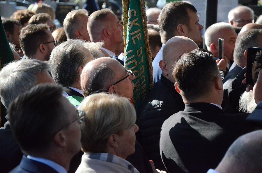 Zaduszki Witosowe w Wierzchosławicach. Fot. Janusz Ślęzak (IPN)