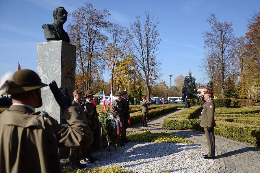 Zaduszki Witosowe w Wierzchosławicach. Fot. Janusz Ślęzak (IPN)