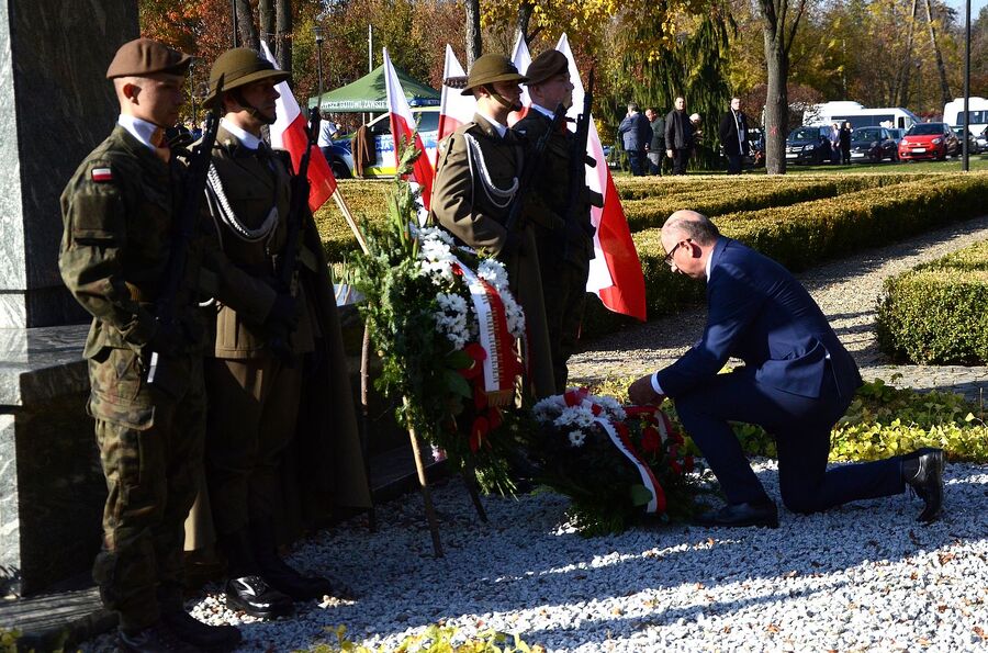 Zaduszki Witosowe w Wierzchosławicach. Fot. Janusz Ślęzak (IPN)
