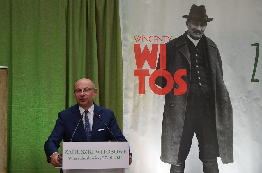 Zaduszki Witosowe w Wierzchosławicach. Fot. Janusz Ślęzak (IPN)