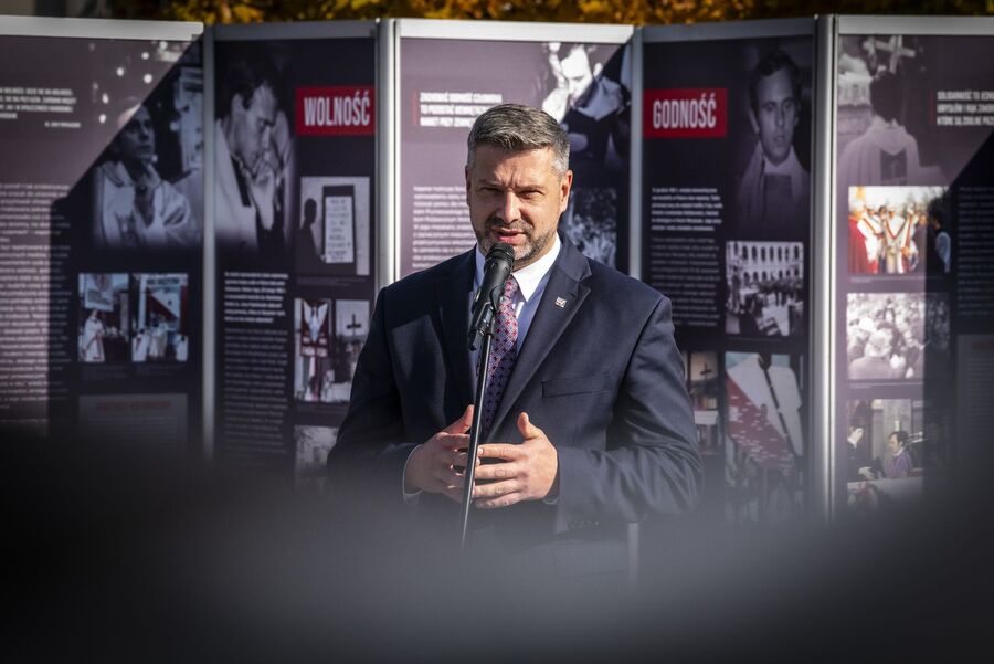 Podhalańskie uroczystości w 40. rocznicę śmierci ks. Jerzego Popiełuszki. Fot. Agnieszka Masłowska (IPN)