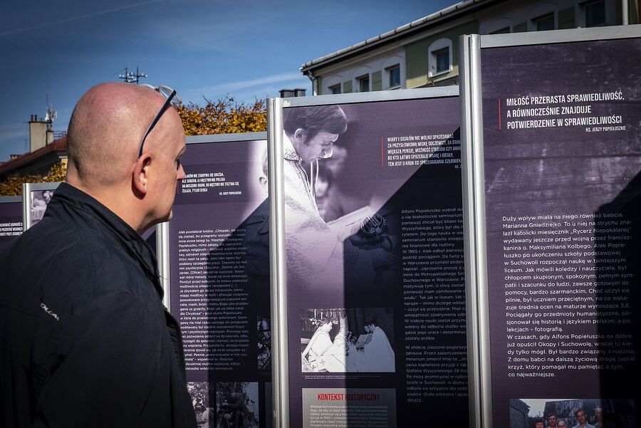 Podhalańskie uroczystości w 40. rocznicę śmierci ks. Jerzego Popiełuszki. Fot. Agnieszka Masłowska (IPN)