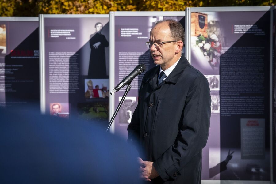 Podhalańskie uroczystości w 40. rocznicę śmierci ks. Jerzego Popiełuszki. Fot. Agnieszka Masłowska (IPN)