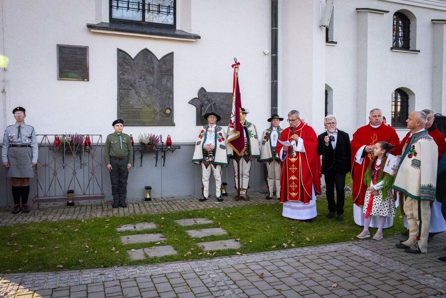 Podhalańskie uroczystości w 40. rocznicę śmierci ks. Jerzego Popiełuszki. Fot. Agnieszka Masłowska (IPN)