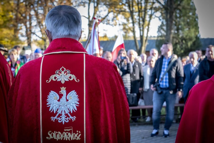Podhalańskie uroczystości w 40. rocznicę śmierci ks. Jerzego Popiełuszki. Fot. Agnieszka Masłowska (IPN)