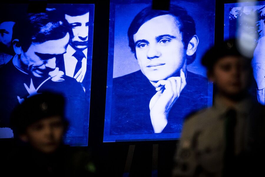 Podhalańskie uroczystości w 40. rocznicę śmierci ks. Jerzego Popiełuszki. Fot. Agnieszka Masłowska (IPN)