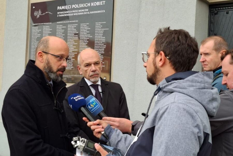 Briefing nt. bazy straty.pl w Tarnowie. Fot. Michał Masłowski (IPN)