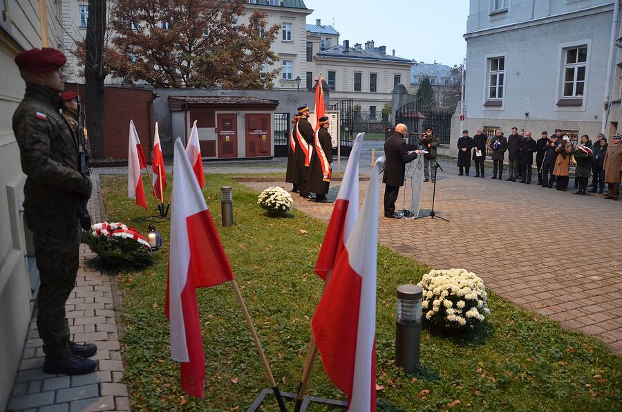 Akademicki Dzień Pamięci na Uniwersytecie Ignatianum w Krakowie. Fot. Janusz Ślęzak (IPN)