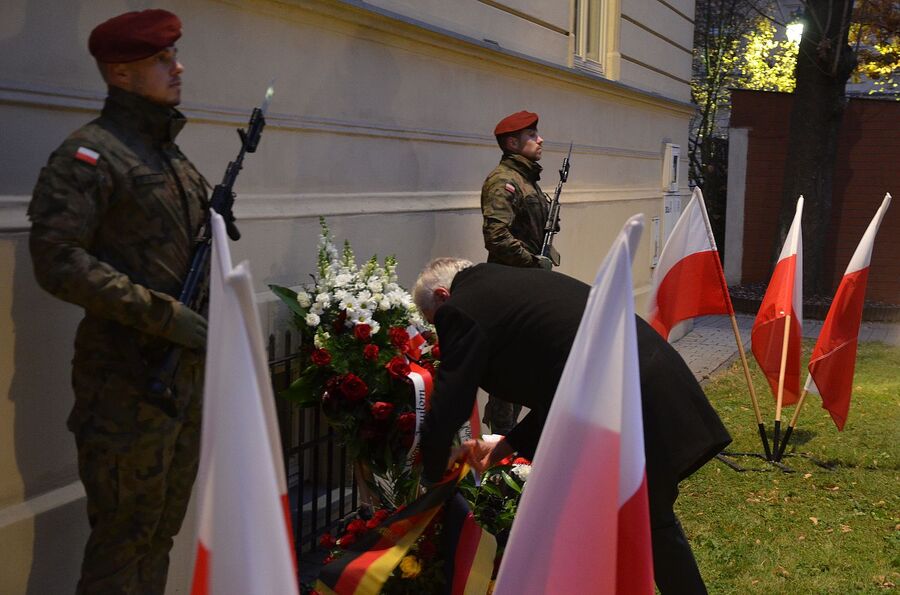 Akademicki Dzień Pamięci na Uniwersytecie Ignatianum w Krakowie. Fot. Janusz Ślęzak (IPN)
