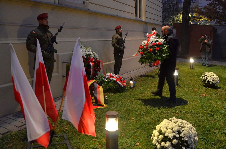 Akademicki Dzień Pamięci na Uniwersytecie Ignatianum w Krakowie. Fot. Janusz Ślęzak (IPN)