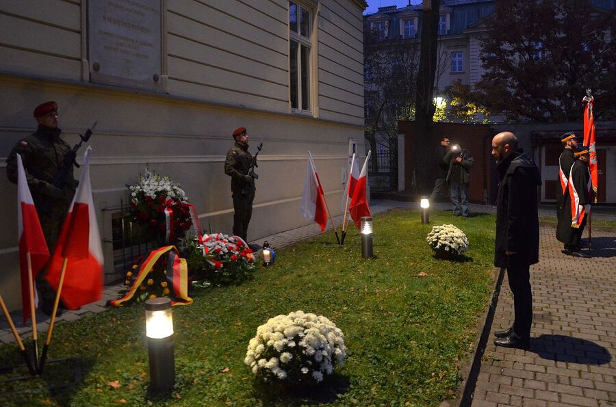 Akademicki Dzień Pamięci na Uniwersytecie Ignatianum w Krakowie. Fot. Janusz Ślęzak (IPN)