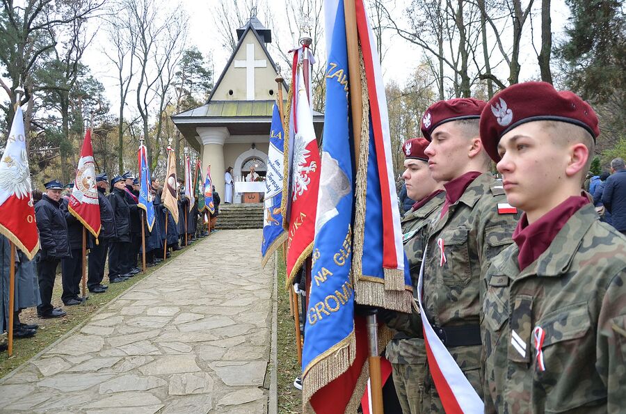 XXV Ogólnopolski Zlot Niepodległościowy w Łowczówku. Fot. Janusz Ślęzak (IPN)