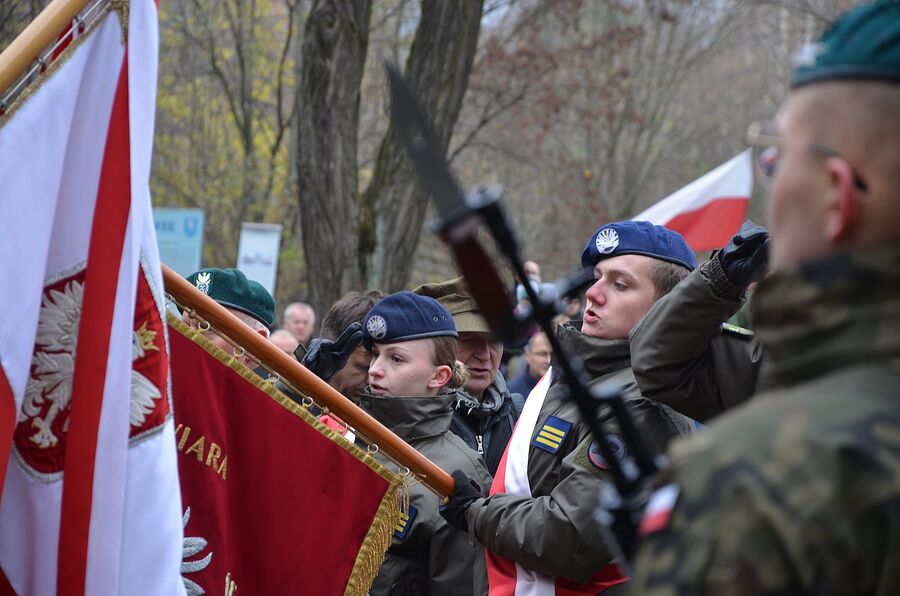 XXV Ogólnopolski Zlot Niepodległościowy w Łowczówku. Fot. Janusz Ślęzak (IPN)
