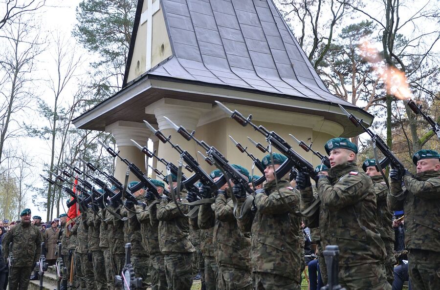 XXV Ogólnopolski Zlot Niepodległościowy w Łowczówku. Fot. Janusz Ślęzak (IPN)
