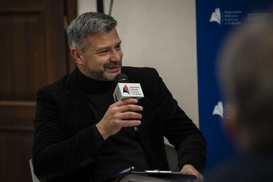 Wystawa i dyskusja w WBP w Krakowie. Fot. Agnieszka Masłowska (IPN)