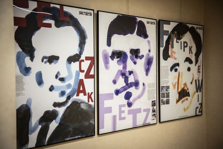 Wystawa i dyskusja w WBP w Krakowie. Fot. Agnieszka Masłowska (IPN)