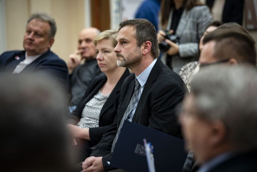 Wystawa i dyskusja w WBP w Krakowie. Fot. Agnieszka Masłowska (IPN)