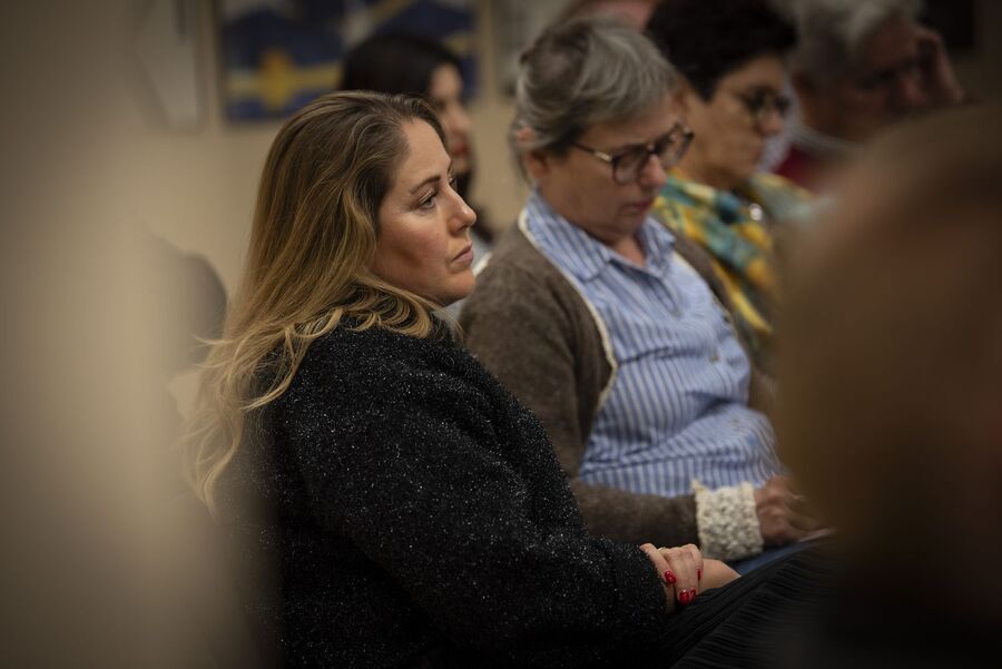 Wystawa i dyskusja w WBP w Krakowie. Fot. Agnieszka Masłowska (IPN)