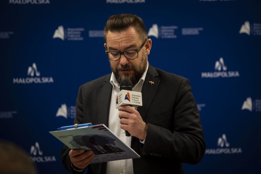 Wystawa i dyskusja w WBP w Krakowie. Fot. Agnieszka Masłowska (IPN)