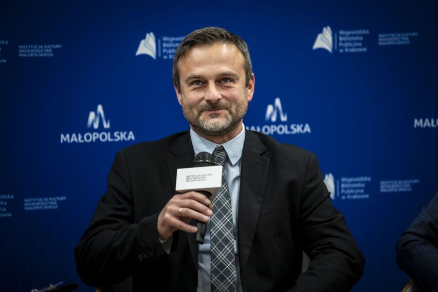 Wystawa i dyskusja w WBP w Krakowie. Fot. Agnieszka Masłowska (IPN)