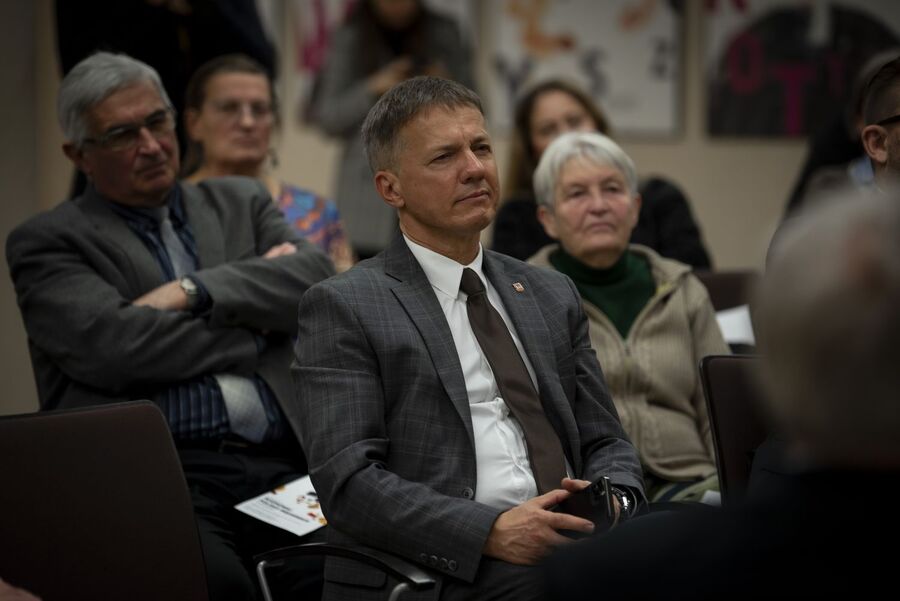 Wystawa i dyskusja w WBP w Krakowie. Fot. Agnieszka Masłowska (IPN)