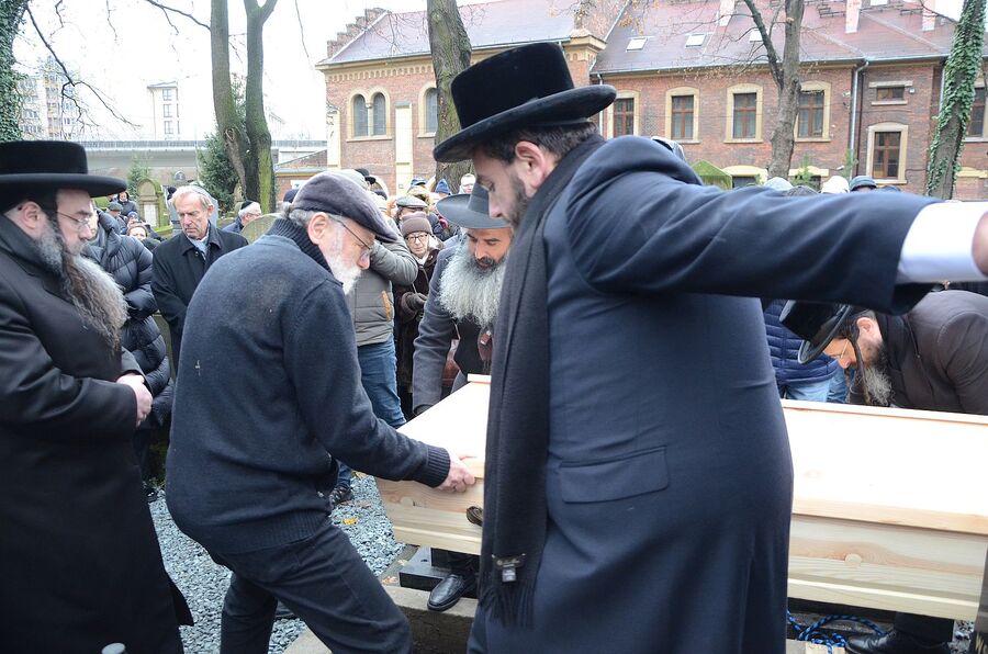 W Krakowie pochowano Tadeusza Jakubowicza. Fot. Janusz Ślęzak (IPN)