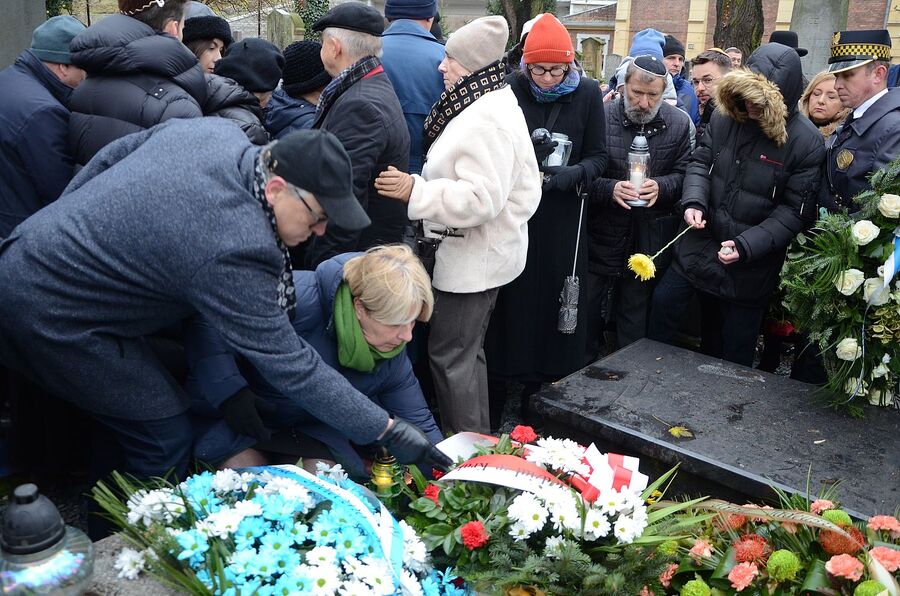 W Krakowie pochowano Tadeusza Jakubowicza. Fot. Janusz Ślęzak (IPN)