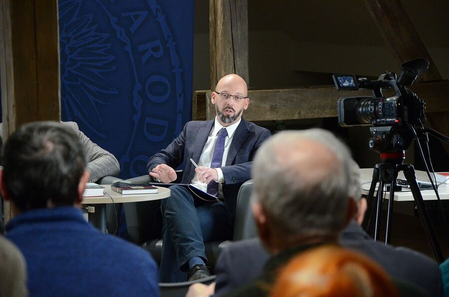 Spotkanie Krakowskiej Loży Historii Współczesnej poświęcone KPN. Fot. Janusz Ślęzak (IPN)