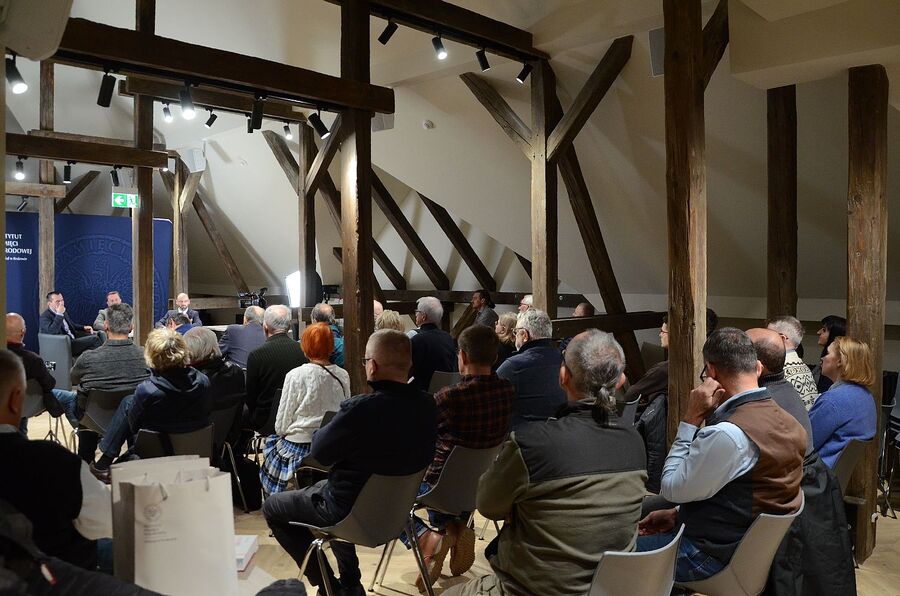 Spotkanie Krakowskiej Loży Historii Współczesnej poświęcone KPN. Fot. Janusz Ślęzak (IPN)