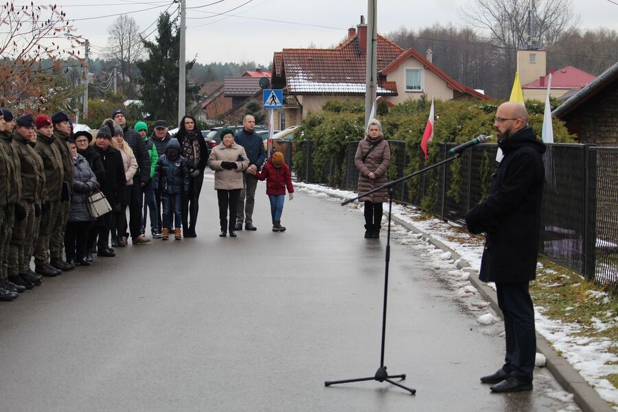 80. rocznica niemieckiej zbrodni w Borze Biskupim. Fot. Dawid Terelak (IPN)