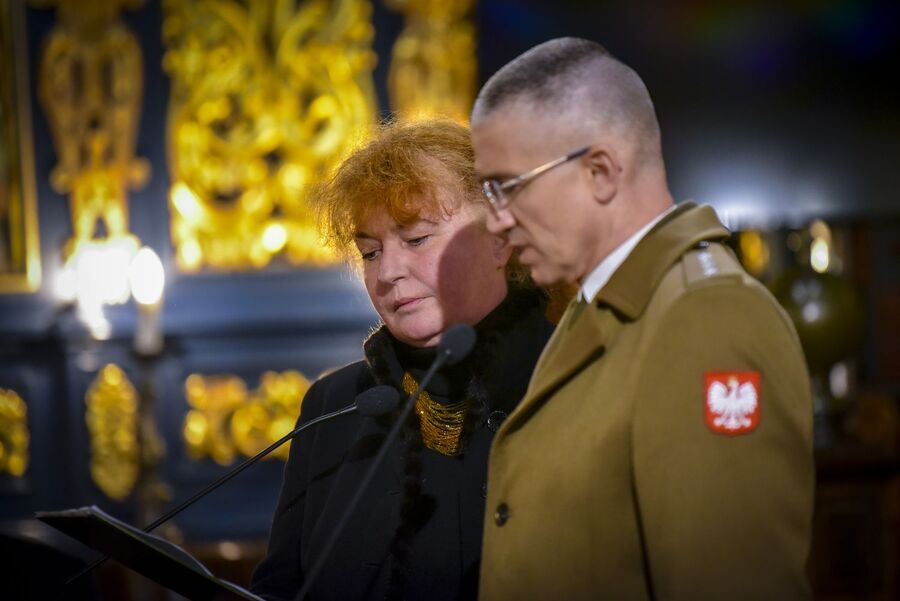 XI Krakowskie Zaduszki za Żołnierzy Wyklętych – Niezłomnych. Fot. Agnieszka Masłowska (IPN)