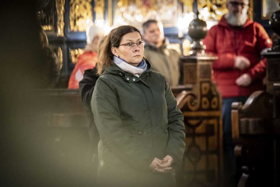 XI Krakowskie Zaduszki za Żołnierzy Wyklętych – Niezłomnych. Fot. Agnieszka Masłowska (IPN)