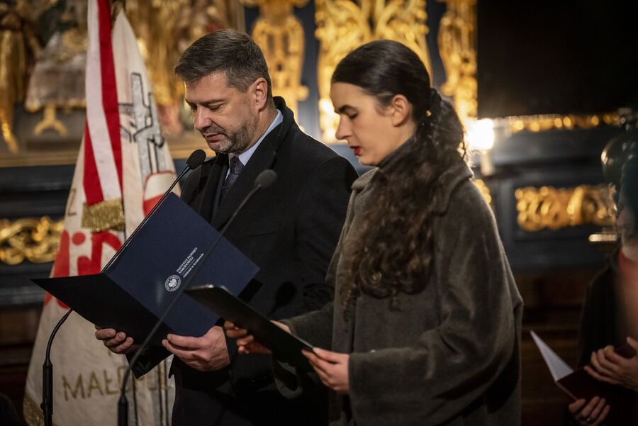 XI Krakowskie Zaduszki za Żołnierzy Wyklętych – Niezłomnych. Fot. Agnieszka Masłowska (IPN)